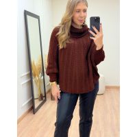 Poncho Betina Marrom