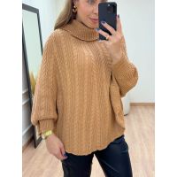 Poncho Betina Bege