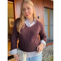 Blusa Ivania Marrom