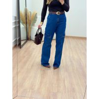 Calça Cargo Wide Leg Jeans