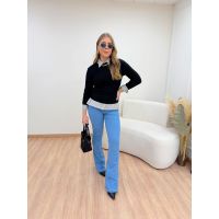 Calça Bootcut Jeans