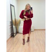 Vestido Penélope Cereja
