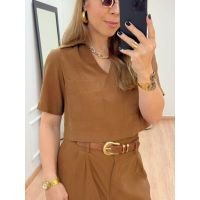 Cropped Verona Marrom