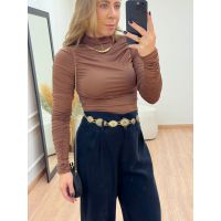 Body Rebeca Marrom