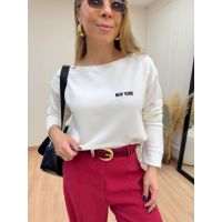 Blusa Moletom Branca