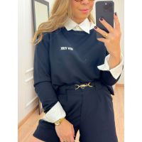 Blusa Moletom Preta