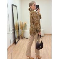 Camisa Animal Print Onça