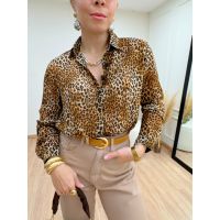 Camisa Animal Print Onça