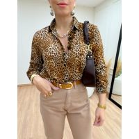 Camisa Animal Print Onça