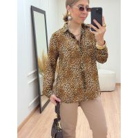 Camisa Animal Print Onça