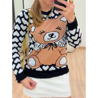 Blusa Urso Estampado