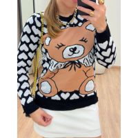 Blusa Urso Estampado