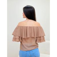 Blusa Ombro A Ombro Fendi