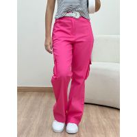 Calça Cargo Rosa