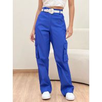 Calça Cargo Azul