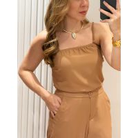 Blusa Jade Camel