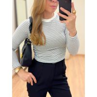 Blusa Tricot Listrado