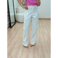 Calça Cargo Off White