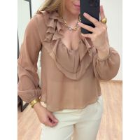 Blusa Ely Camel