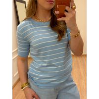 Blusa Taci Azul