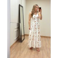Vestido Cassandra Marrom