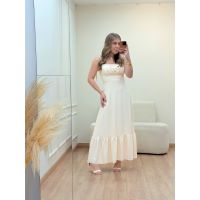 Vestido Alice Baunilha
