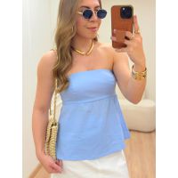 Blusa Isla Azul
