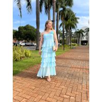 Vestido Serena Azul