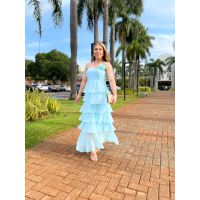 Vestido Serena Azul