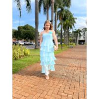 Vestido Serena Azul