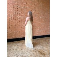 Vestido Magnólia Manteiga