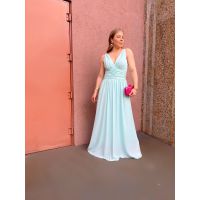 Vestido Atena Azul