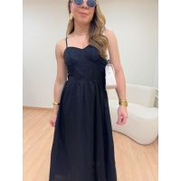 Vestido Eudora Preto