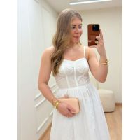Vestido Eudora Branco