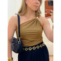 Blusa Lorena Marrom