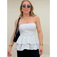 Blusa Poá Branco