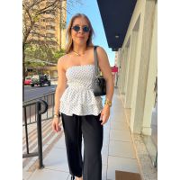 Blusa Poá Branco