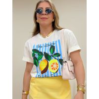 T-shirt Lemon Off White