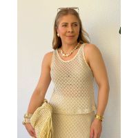 Blusa Livia Areia