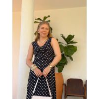 Vestido Poá Preto