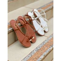 Rasteira Rebeca Off White