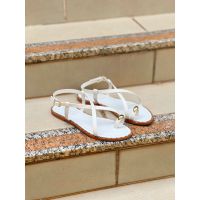 Rasteira Rebeca Off White