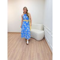 Vestido Luana Azul Claro