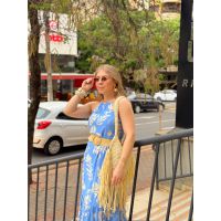 Vestido Luana Azul Claro