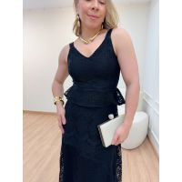 Vestido Camélia Preto