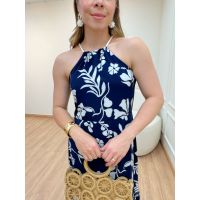 Vestido Luana Azul Escuro