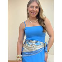 Vestido Maresia Azul