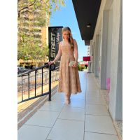 Vestido Esther Camel