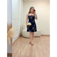 Vestido Betânia Azul