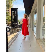 Vestido Neli Vermelho